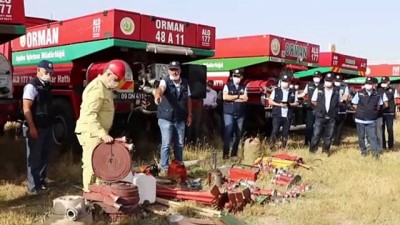 'Alev savaşçıları' olası yangınlara karşı yarışmalarla form tutuyor - MUĞLA