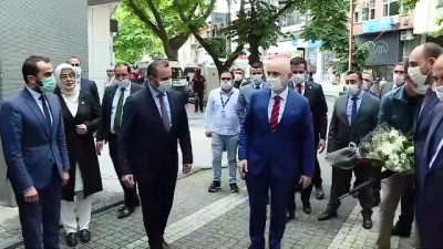 Bakan Karaismailoğlu AK Parti Yalova İl Başkanlığı'nı ziyaret etti - YALOVA
