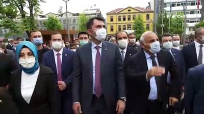 Çevre ve Şehircilik Bakanı Kurum, Trabzon'da incelemelerde bulundu