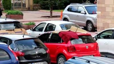  Doluya karşı halılı, kartonlu ve battaniyeli önlem