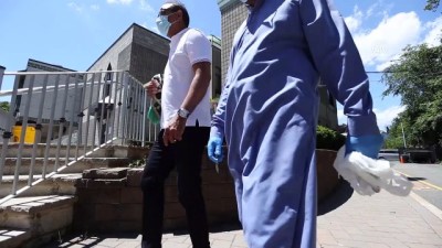 KOVID-19 salgınından sonra ilk cuma namazı - NEW JERSEY