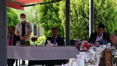 Mülkiye Başmüfettişliğine atanan Kaymak basın mensuplarıyla vedalaştı - SAMSUN