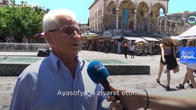 Yunan halkı Ayasofya'nın camiye dönüştürülmesi ile ilgili ne düşünüyor?