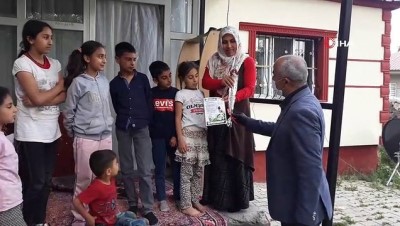 cevre temizligi -  Başkan Ensari kapı kapı dolaşıyor Videosu