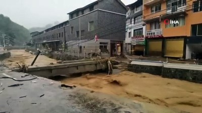 felaket -  - Çin’de sel felaketi: 5 ölü, 8 kayıp Videosu