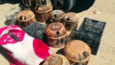  Erciş'te kaçak avlanmış 29 keklik ele geçirildi