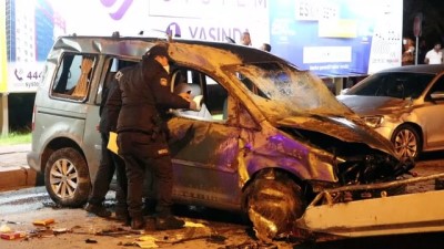 Kayseri'de trafik kazası: 1 ölü, 5 yaralı
