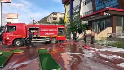 ozel okul -  Kırıkkale’de özel okulda korkutan yangın Videosu