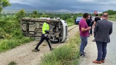 tahkikat -  Kontrolden çıkan araç takla attı: 1 ölü Videosu