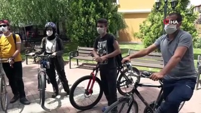 destina -  Konya Büyükşehir’den bisikletle şehir turu Videosu