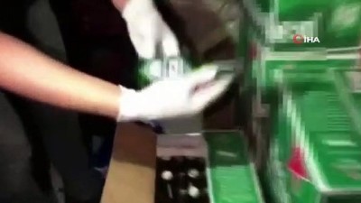  Polis, evde sahte içki üretimi yapan şahsa göz açtırmadı