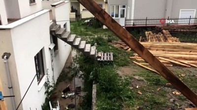 tarim -  Sivas'ta yağmur ve dolu etkisini sürdürüyor Videosu