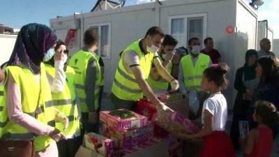 konteyner kent -  81 ilden depremzede çocuklara 30 bin oyuncak Videosu