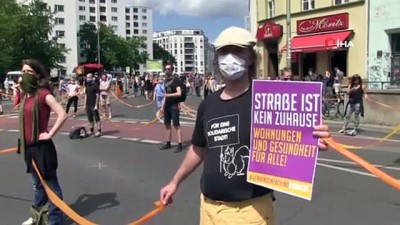 insan zinciri -  - Almanya’da ırkçılığa karşı 9 kilometrelik insan zinciri Videosu