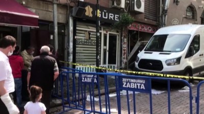 saglik ekibi - Lokantada tüp patladı: 1 yaralı - İSTANBUL Videosu
