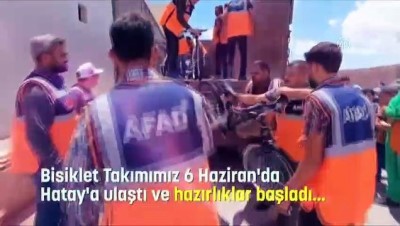 yetim cocuk - Türkiye'den giden bisikletler İdlib'deki yetim çocukları sevindirdi Videosu