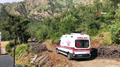  Hatay’da dağda yaralanarak mahsur kalan vatandaşı jandarma helikopterle kurtardı
