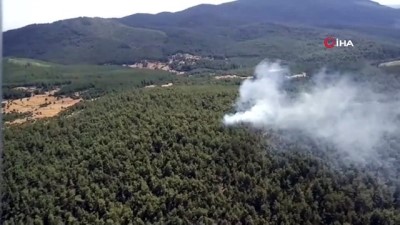 helikopter -  Milas’ta orman yangını Videosu