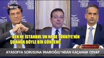 osman gokcek - Ayasofya sorusuna İmamoğlu'ndan kaçamak cevap! Videosu