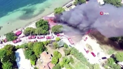 itfaiye araci -  Dardanos Orman Kampı’nda korkutan yangın Videosu