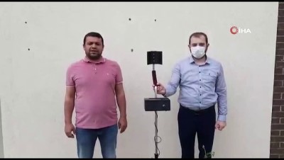 dokunmatik ekran -  Hitit Üniversitesi kara mayınlarını tararken yaşanan patlama riskini ortadan kaldıracak mayın detektörü geliştirdi Videosu