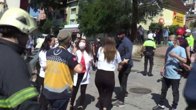 celik bariyer -  İzmit'in sabıkalı yokuşunda bir kaza daha Videosu
