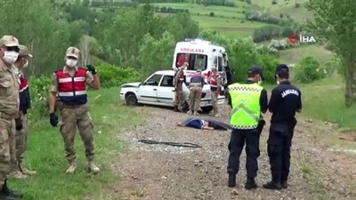  Kontrolden çıkan otomobil devrildi: 1 ölü, 1 yaralı