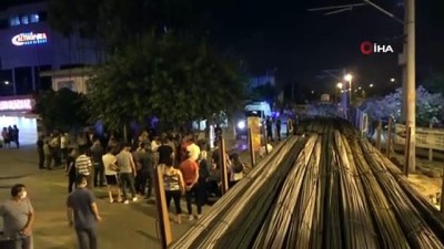 hemzemin gecit -  Yük treninin çarptığı kişi öldü Videosu