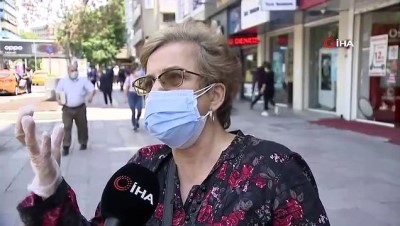 kapali alan -  Ankara’da maske kullanma zorunluluğunun ilk günü Videosu