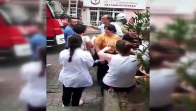  Beylerbeyi’nde sağlık merkezine yanıcı maddeli saldırı