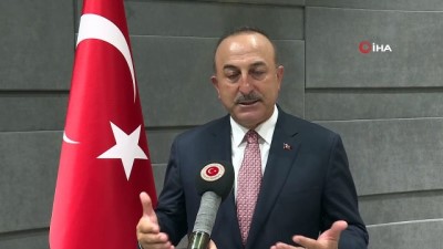 polis ozel harekat -  Dışişleri Bakanı Çavuşoğlu, Libya dönüşü açıklamalarda bulundu Videosu