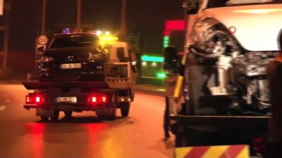  E-5'te feci kaza: 2 yaralı