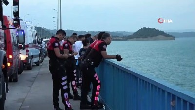 dalgic polis -  Göle atlayan kişi suda kayboldu Videosu