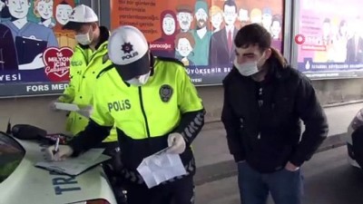 kural ihlali -  İstanbul'da 31 binden fazla kişiye 620 milyon lira para cezası uygulandı Videosu