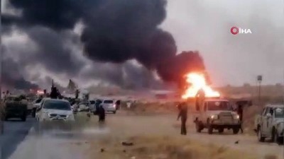 akaryakit kacakciligi -  Libya’da UMH güçleri akaryakıt kaçakçılığı yapan çetelere operasyon Videosu
