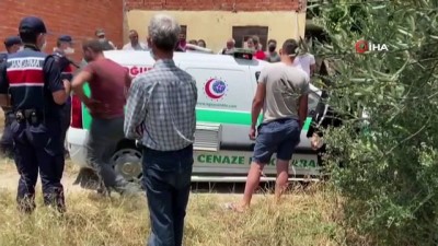 cenaze -  Balıkesir'de korkunç cinayet...Boğazı kesilmiş erkek cesedi bulundu Videosu