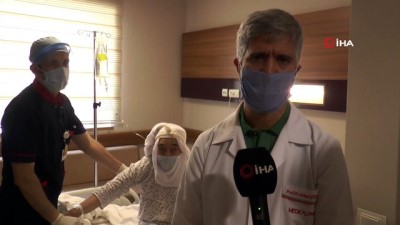  Beli kırılan 97 yaşındaki kadın Gaziantep'te sağlığına kavuştu