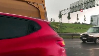  İstanbul’da sağanak yağış devam ediyor