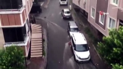 gokkusagi -  Pazar kasaları yağmurda böyle sürüklendi Videosu