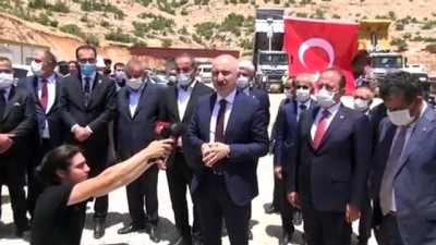 bombali saldiri -  Ulaştırma ve Altyapı Bakanı Karaismailoğlu: 'Şırnak'a 18 yılda 5 milyarın üzerinde yatırım yaptık' Videosu