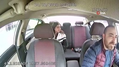  Dehşet saçan taksi şoförün araç kullanım belgesi iptal edildi
