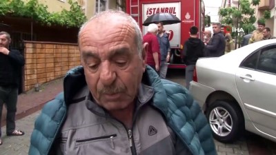  Freni tutmayan otomobil apartmanın bahçesine daldı: 1 yaralı