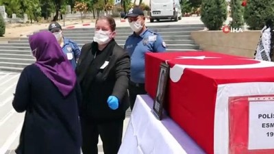  Genç polis memuru son yolculuğuna uğurlandı