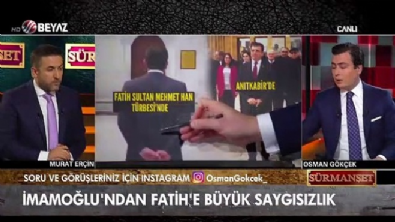 beyaz tv - Osman Gökçek İmamoğlu'nun o saygısızlığına isyan etti! Videosu
