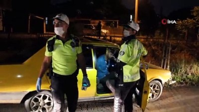 demir korkuluk -  Polisin kaza yapan alkollü sürücü ile imtihanı Videosu