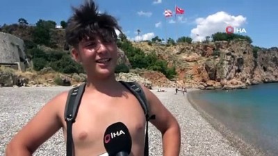  Sınavdan çıkan sahile koştu