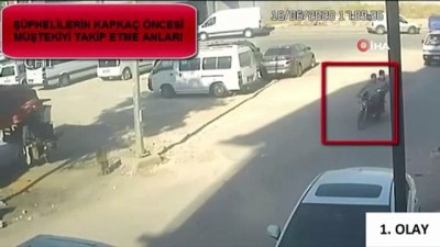  Çaldığı laptopu montunun altında gizleyerek götürdü