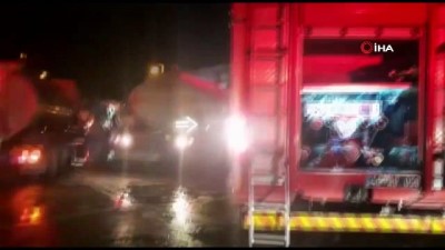  Fabrika yangını kontrol altına alındı