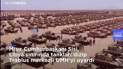 askeri mudahale - Mısır'dan Türkiye destekli Libya'ya 'kırmızı çizgi uyarısı: Doğrudan askeri müdahaleye neden olur Videosu