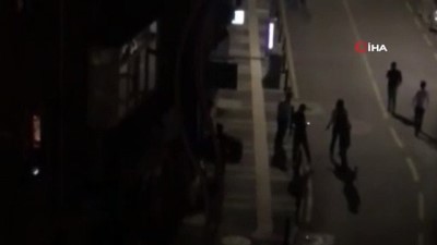  Silahını çıkarıp defalarca ateş etti...O anlar kamerada